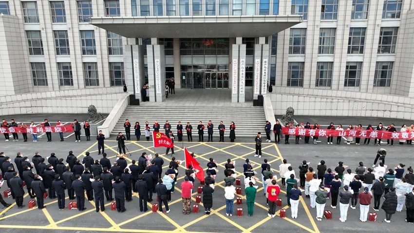 春暖花開，英雄歸來！葫蘆島市第二人民醫(yī)院支援綏中醫(yī)療隊(duì)凱旋而歸~(圖3)