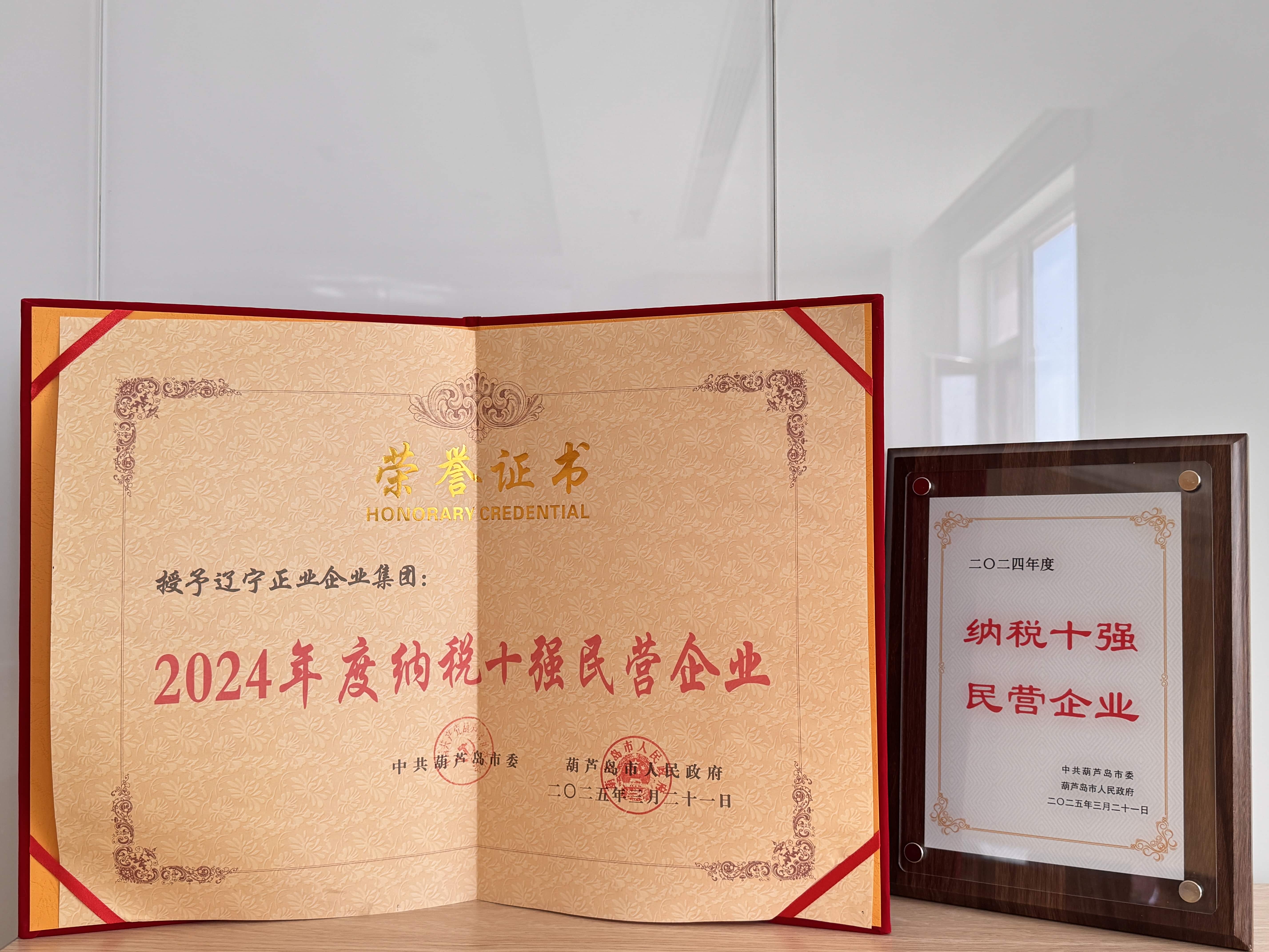 正業(yè)集團再登納稅十強榜！董事長趙立君出席全市民營經(jīng)濟大會接受表彰(圖3)